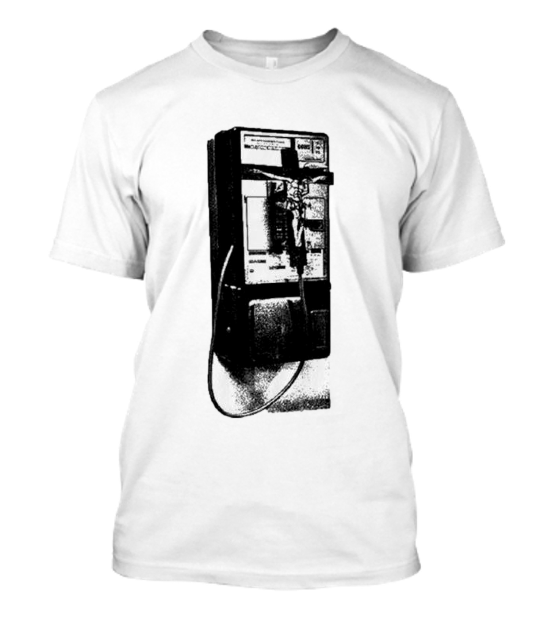 Hard Jewelry Will You Answer Payphone Retro Vibe T-Shirt