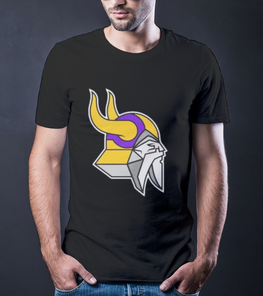 Minnesota Vikings The Chaos Bringers Viking Head T-Shirt