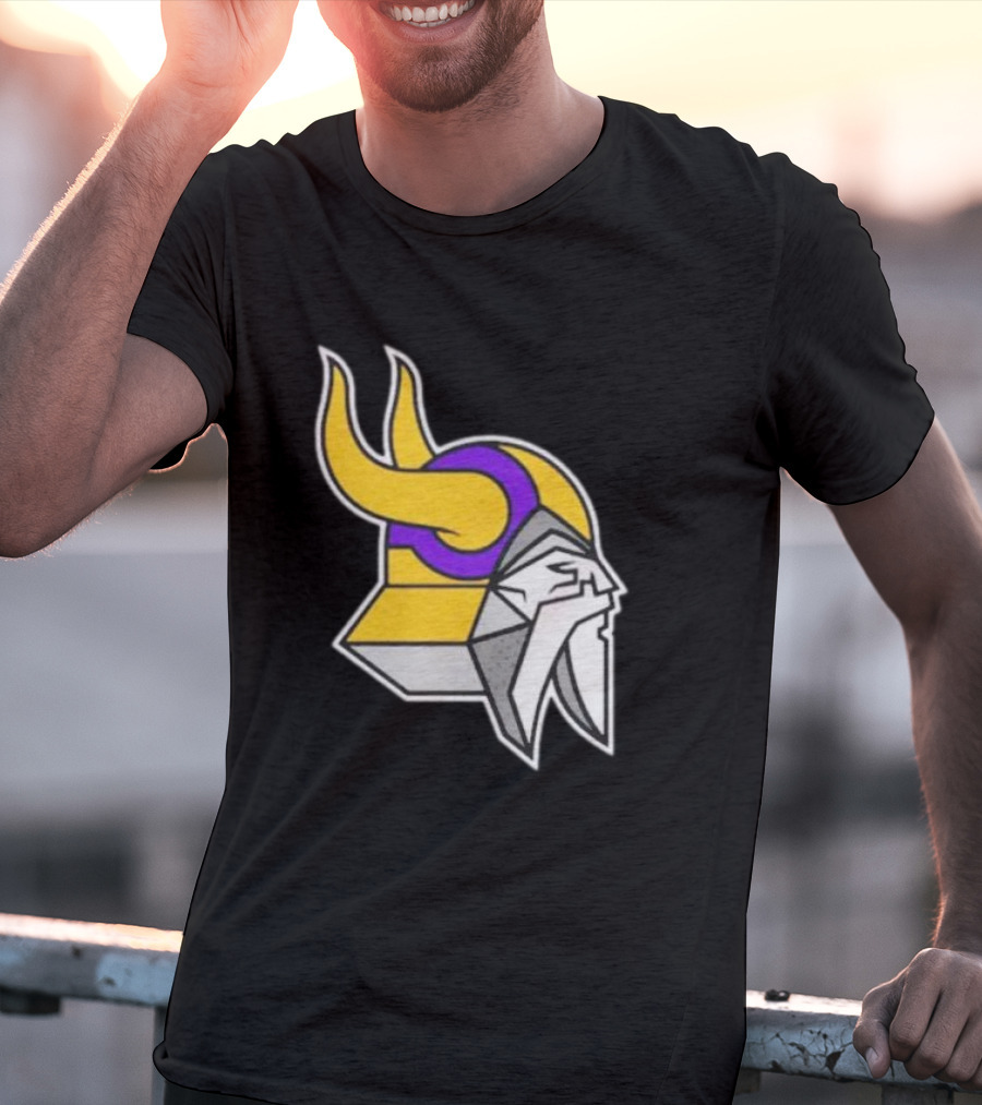 Minnesota Vikings The Chaos Bringers Viking Head T-Shirt