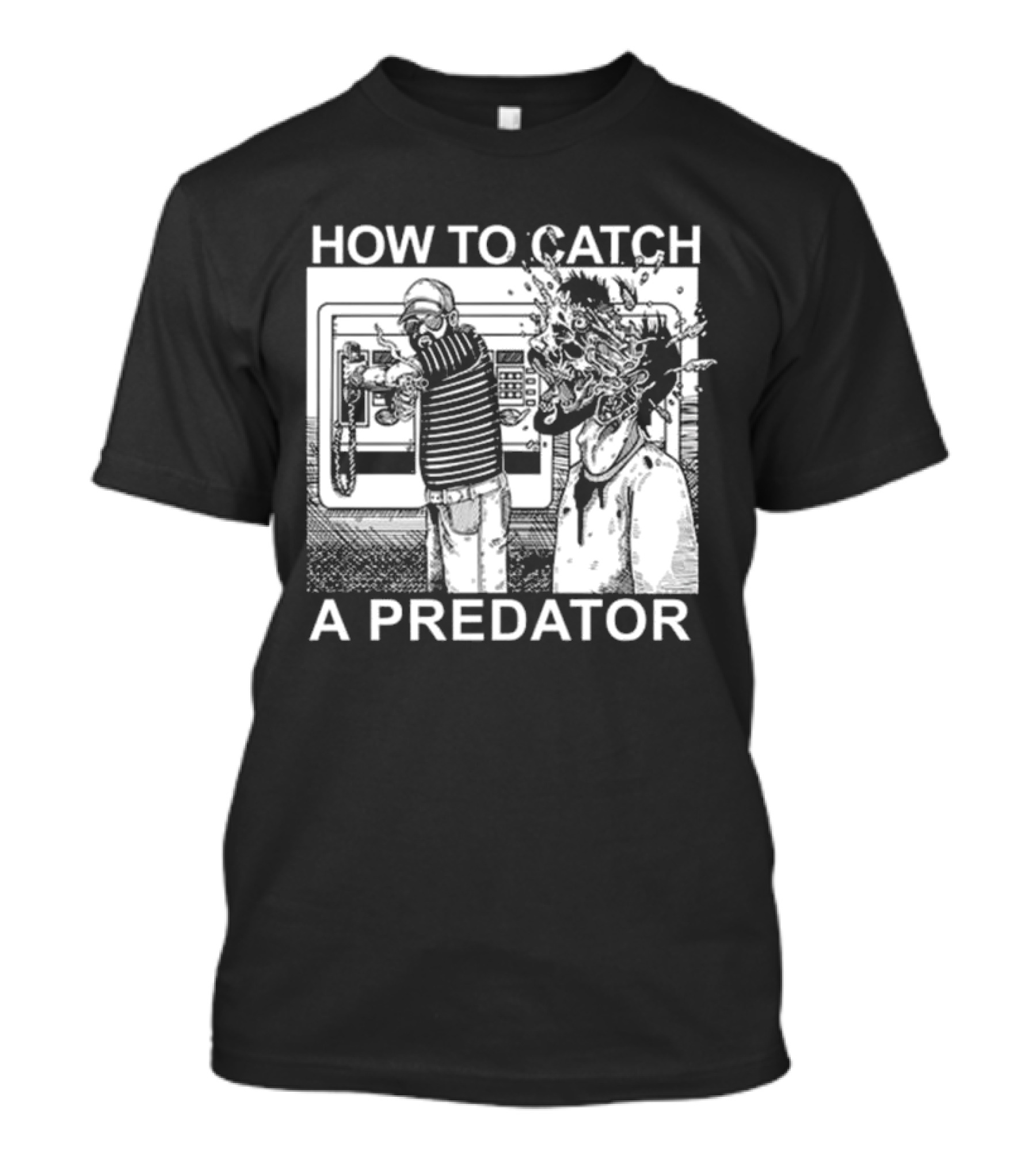 Gary Plauche How To Catch A Predator Graphic Comic T-Shirt