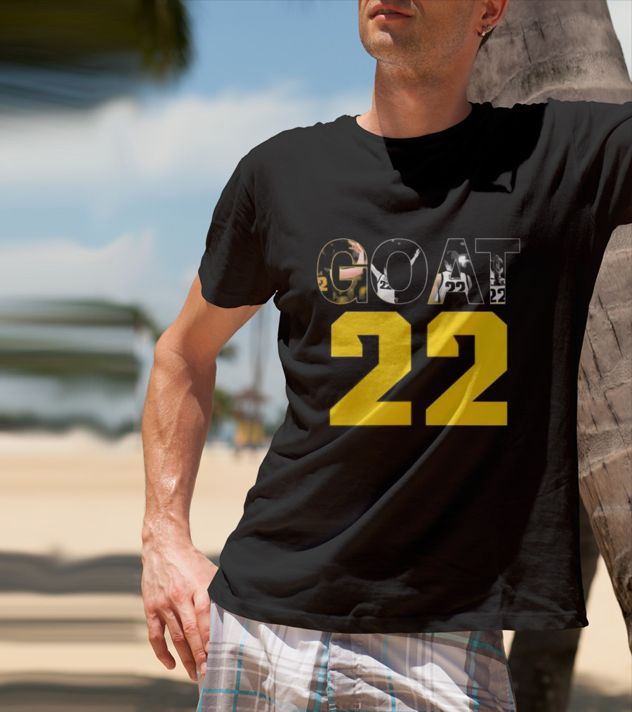 GOAT 22 Caitlin Clark Iowa Hawkeyes Basketball Player Iconic Number T-Shirt