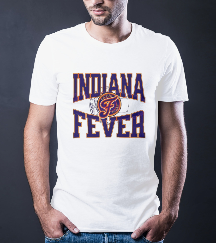 Indiana Fever Caitlin Clark Basketball Fever T-Shirt
