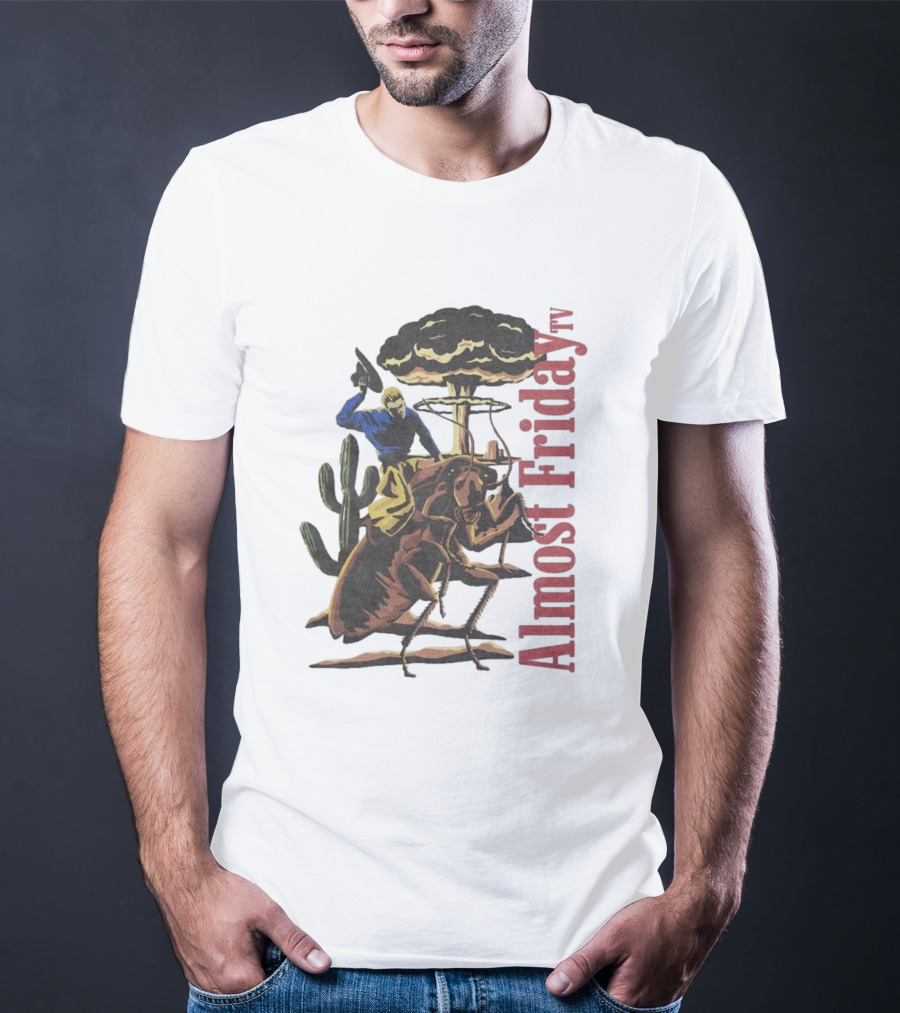 Almost Friday Cockroach Cowboys Desert Adventure T-Shirt
