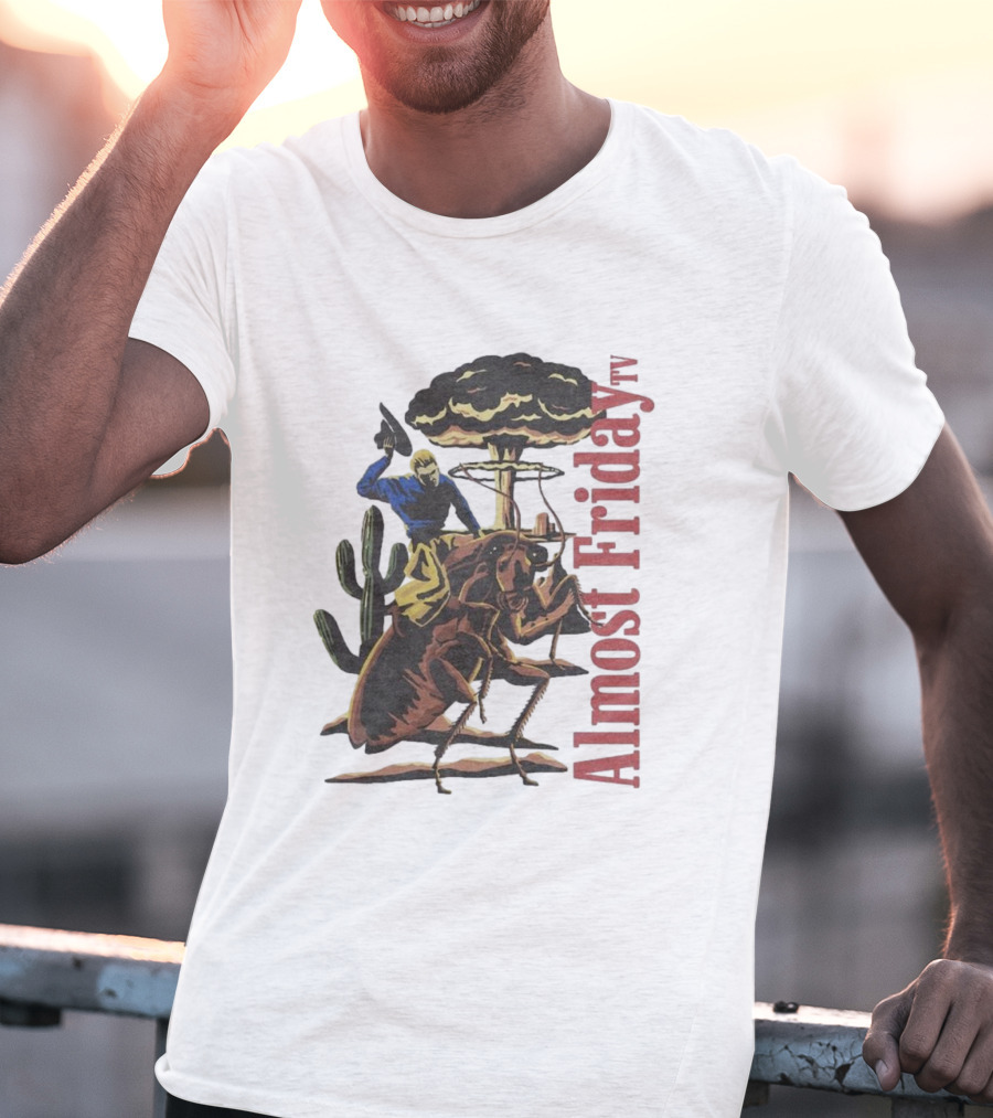 Almost Friday Cockroach Cowboys Desert Adventure T-Shirt