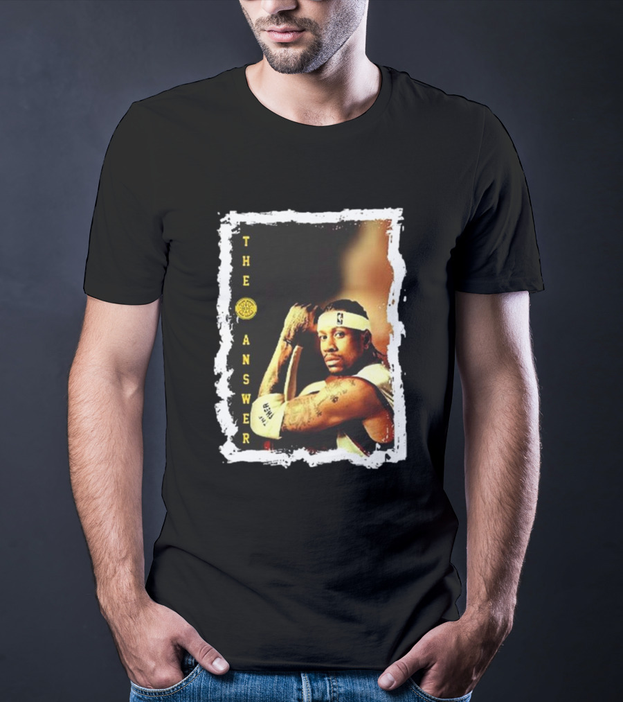 Allen Iverson The Answer Basketball Legend T-Shirt