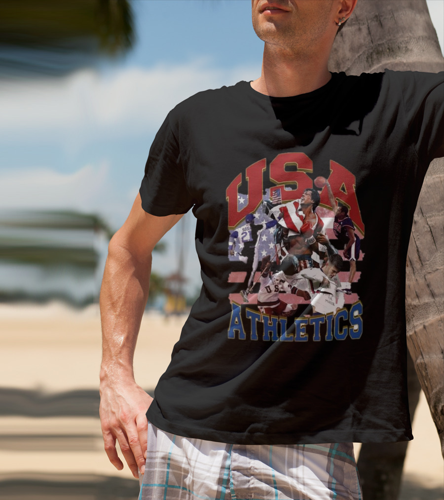 USA Athletics Almost Friday Iconic Sports Moments T-Shirt