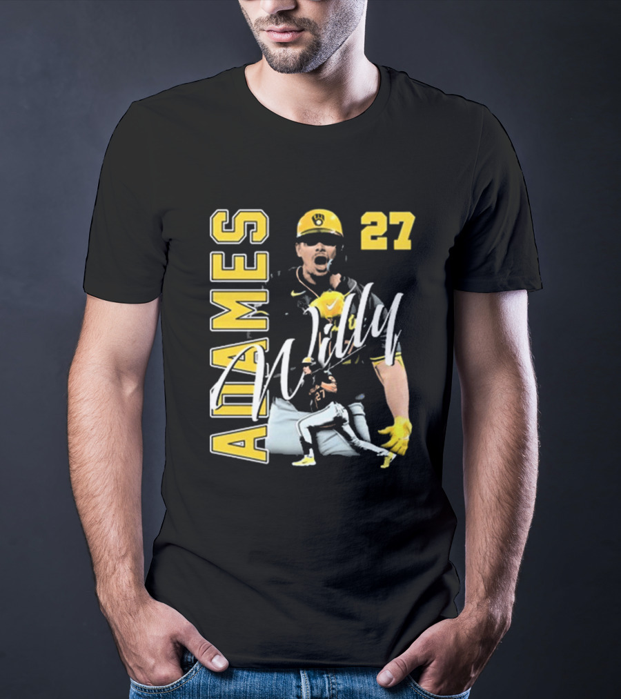 Willy Adames 27 Mke Allgoods Baseball Sports T-Shirt