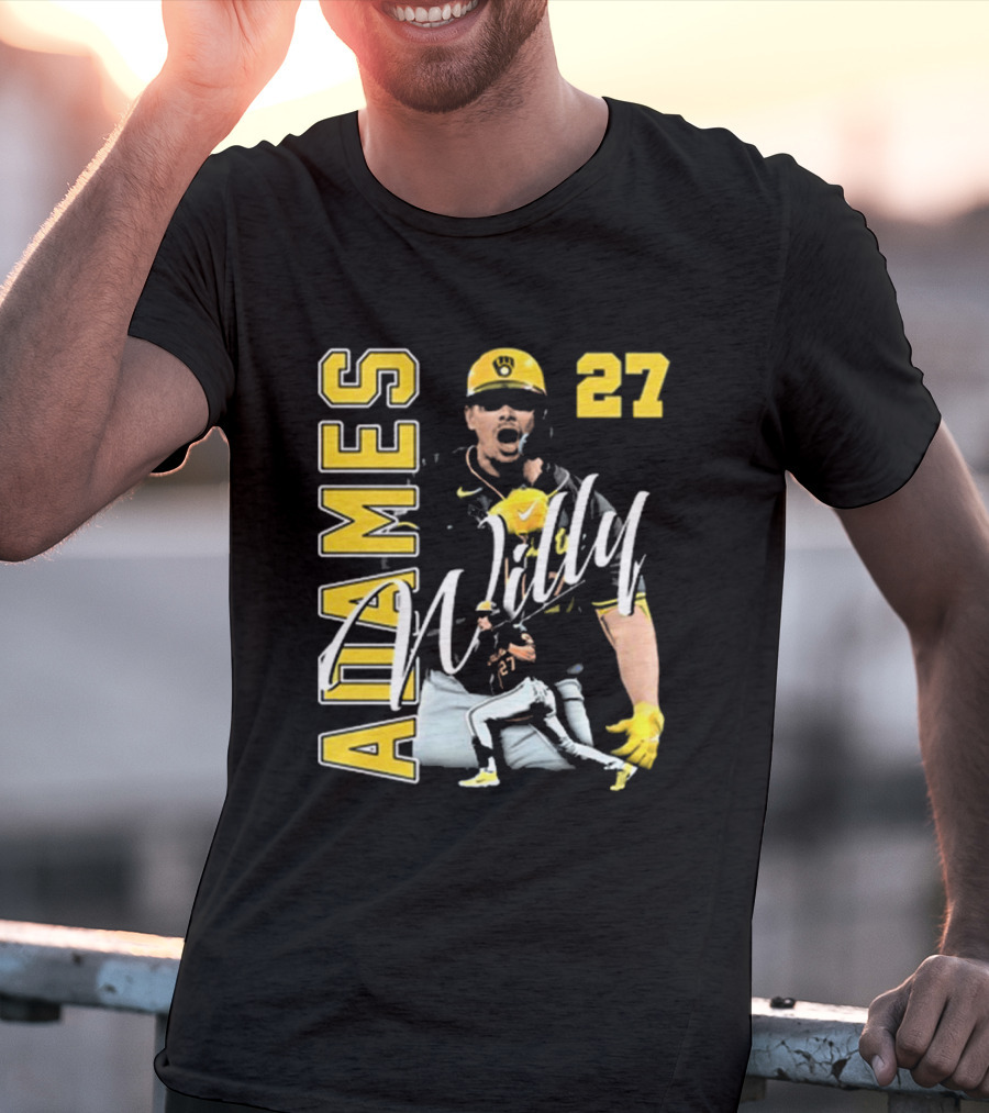 Willy Adames 27 Mke Allgoods Baseball Sports T-Shirt
