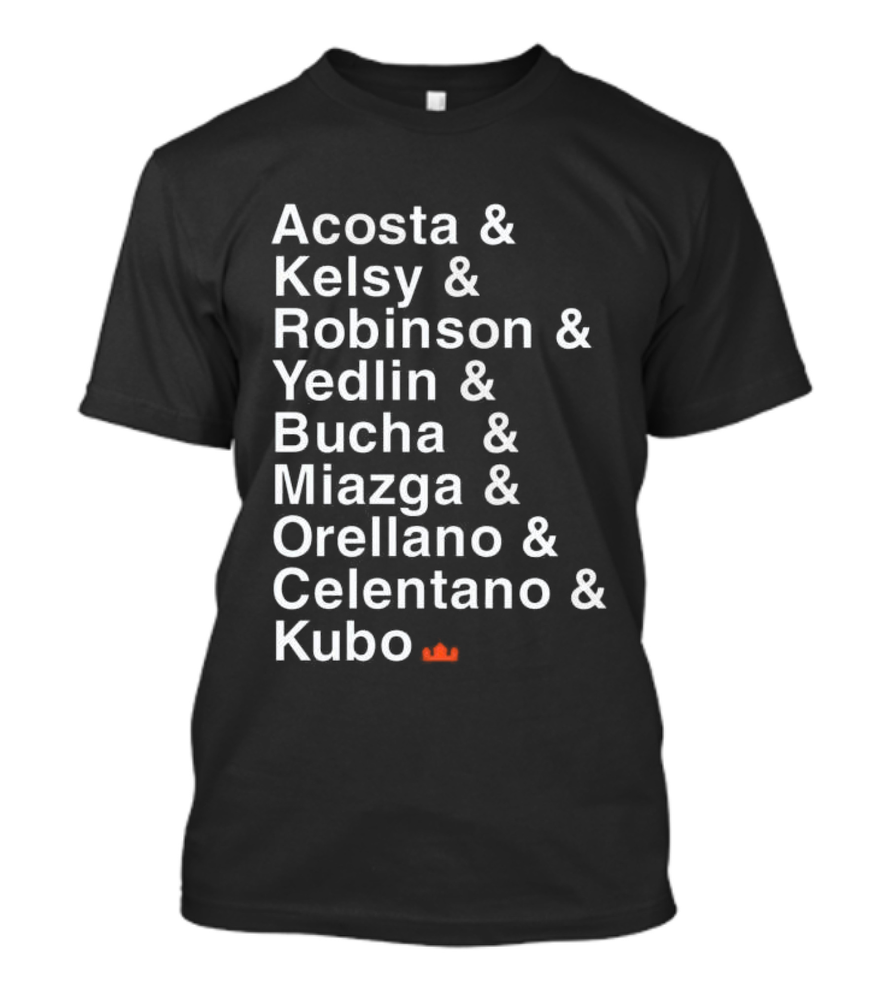 Acosta Kelsy Robinson Yedlin Bucha Miazga Orellano Celentano Kubo Crown T-Shirt