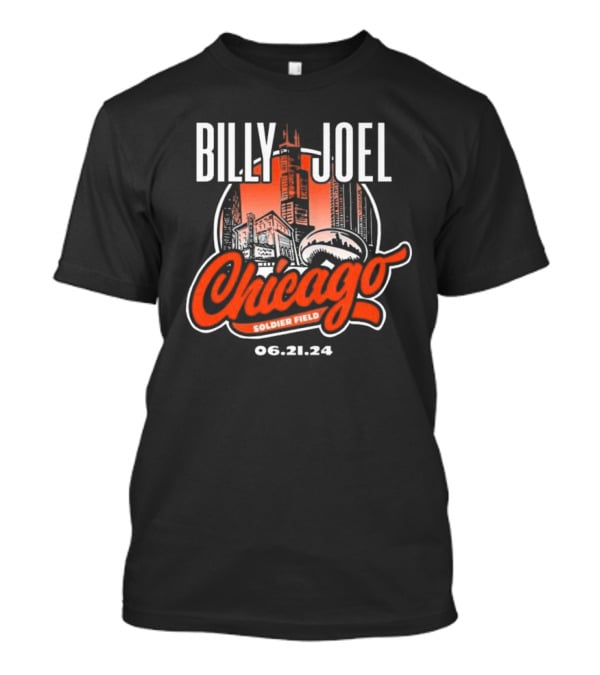 Billy Joel Chicago Soldier Field 06.21.24 T-Shirt