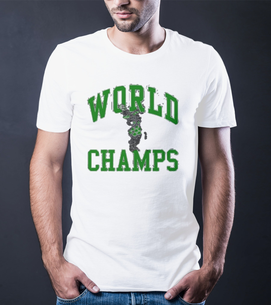 Bos World Champs Basketball Victory T-Shirt