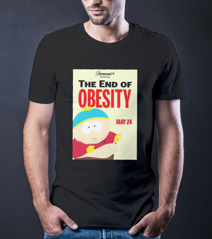 Paramount Original The End Of Obesity May 24 Featuring Iconic Cartoon Character T-Shirt