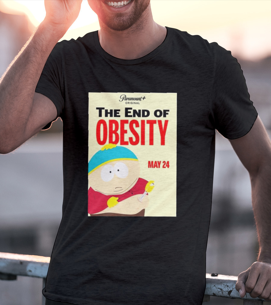 Paramount Original The End Of Obesity May 24 Featuring Iconic Cartoon Character T-Shirt