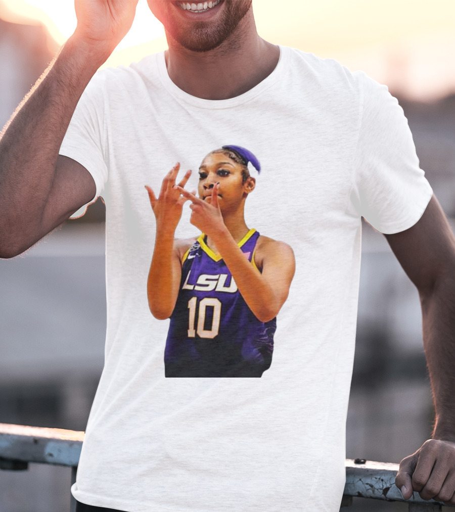 Angel Reese 10 LSU Ring Me T-Shirt