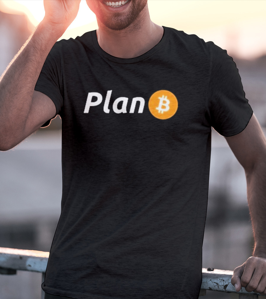 Plan B Bitcoin Orange T-Shirt