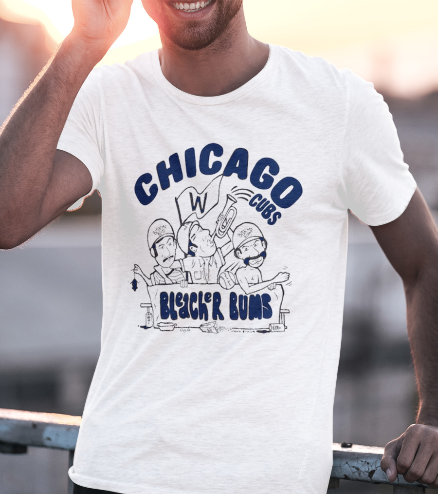 Chicago Cubs Bleacher Bums Tri-Blend T-Shirt