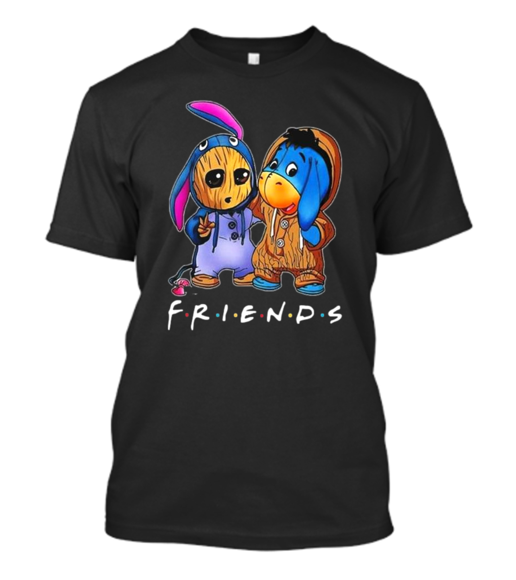 Groot Eeyore Friends Best Buddies Forever T-Shirt