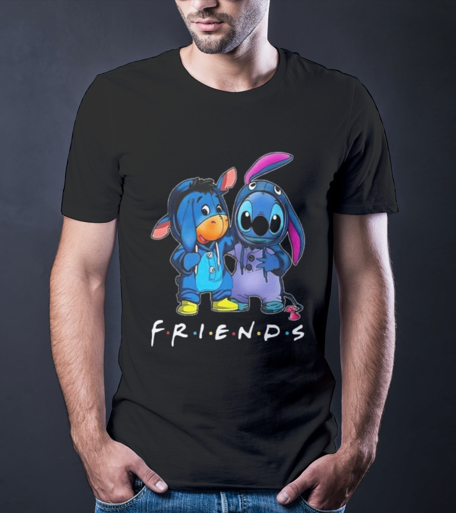 Eeyore Stitch Best Friends For Life F.R.I.E.N.D.S T-Shirt