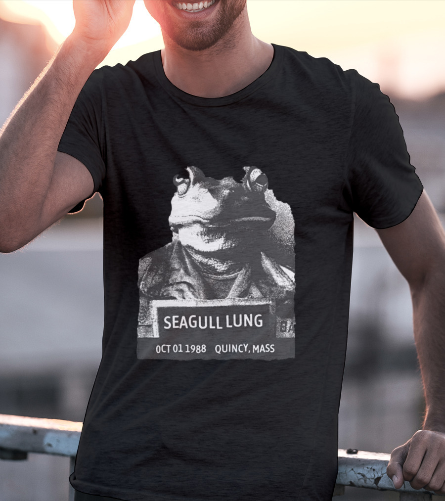 Mrballen Wearing Seagull Lung Oct 01 1988 Quincy Mass T-Shirt