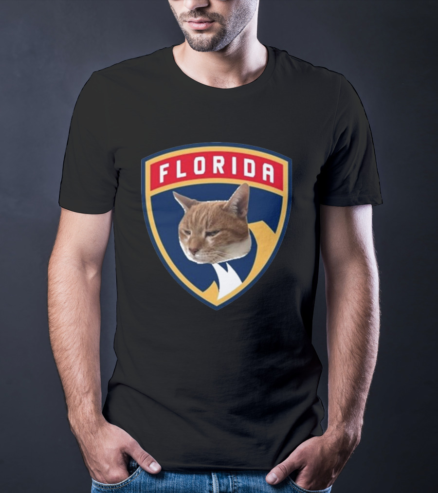 Paul Maurice Florida Cat NHL T-Shirt