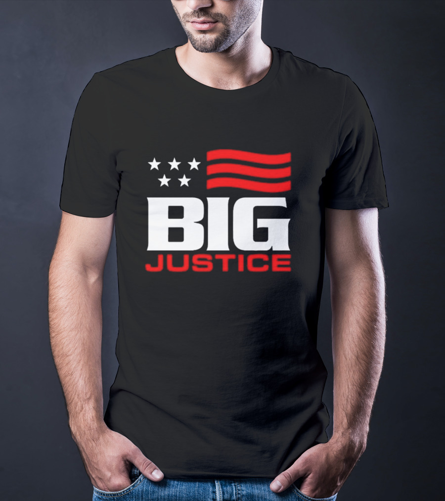 BIG JUSTICE American Flag T-Shirt