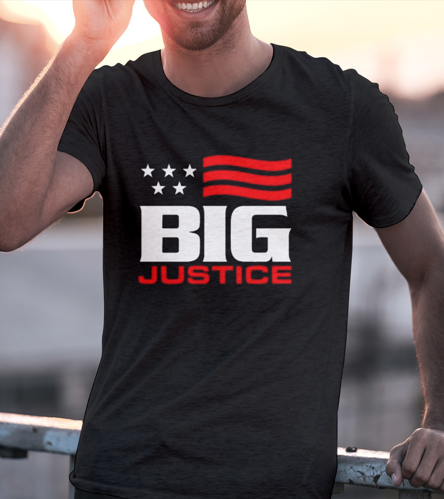 BIG JUSTICE American Flag T-Shirt