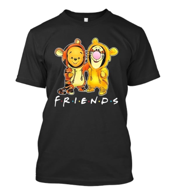 Winnie The Pooh Friends Tigger Style Hoodie Pals T-Shirt