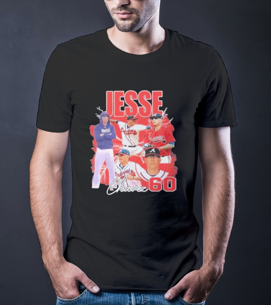 Braves Jesse Chavez 60 T-Shirt