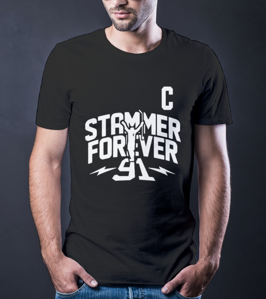 Stammer Forever 91 Hockey Captain Tribute Thank You Stammer T-Shirt