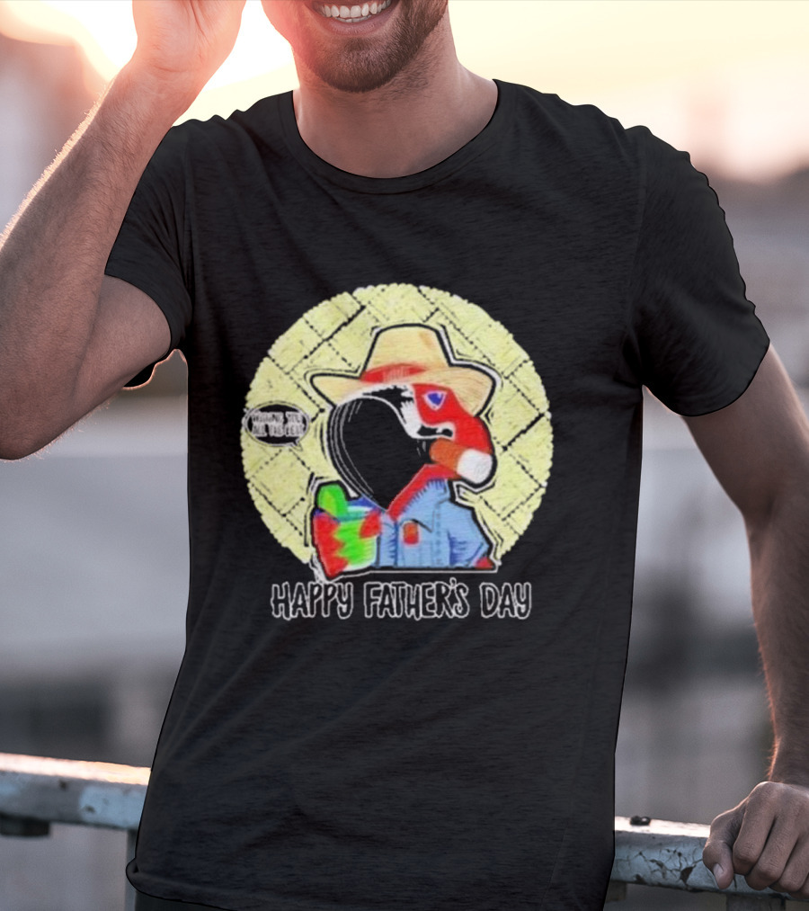 Happy Father’s Day Wishing You All The Best Toucan Hat And Drink T-Shirt