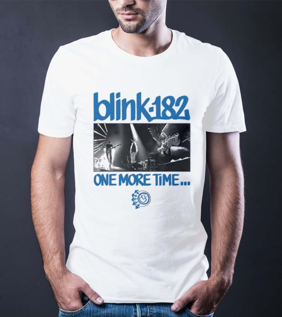 Blink-182 One More Time Concert Photo T-Shirt