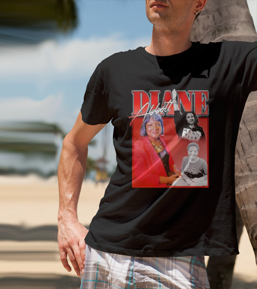 Diane Abbott Empowerment Portrait Collage T-Shirt