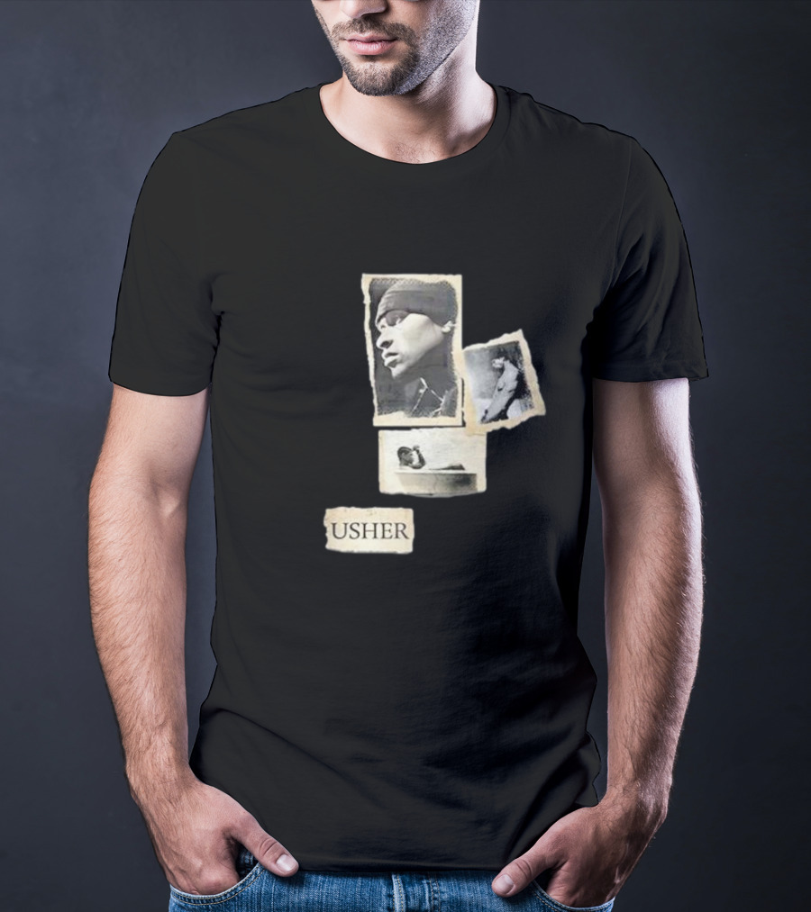 Usher Confessions Album Collage T-Shirt