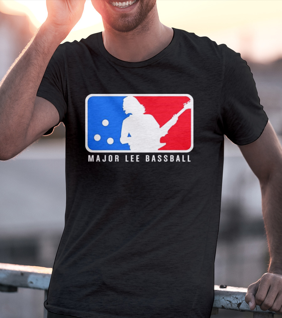 MAJOR LEE BASSBALL Bass Guitar T-Shirt