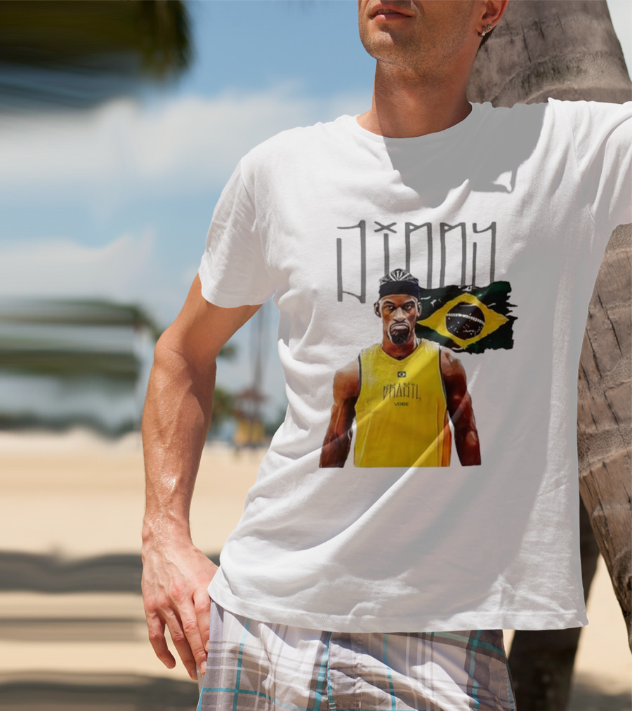 Jimmy Brasil Vibe Neymar Brazil Team T-Shirt