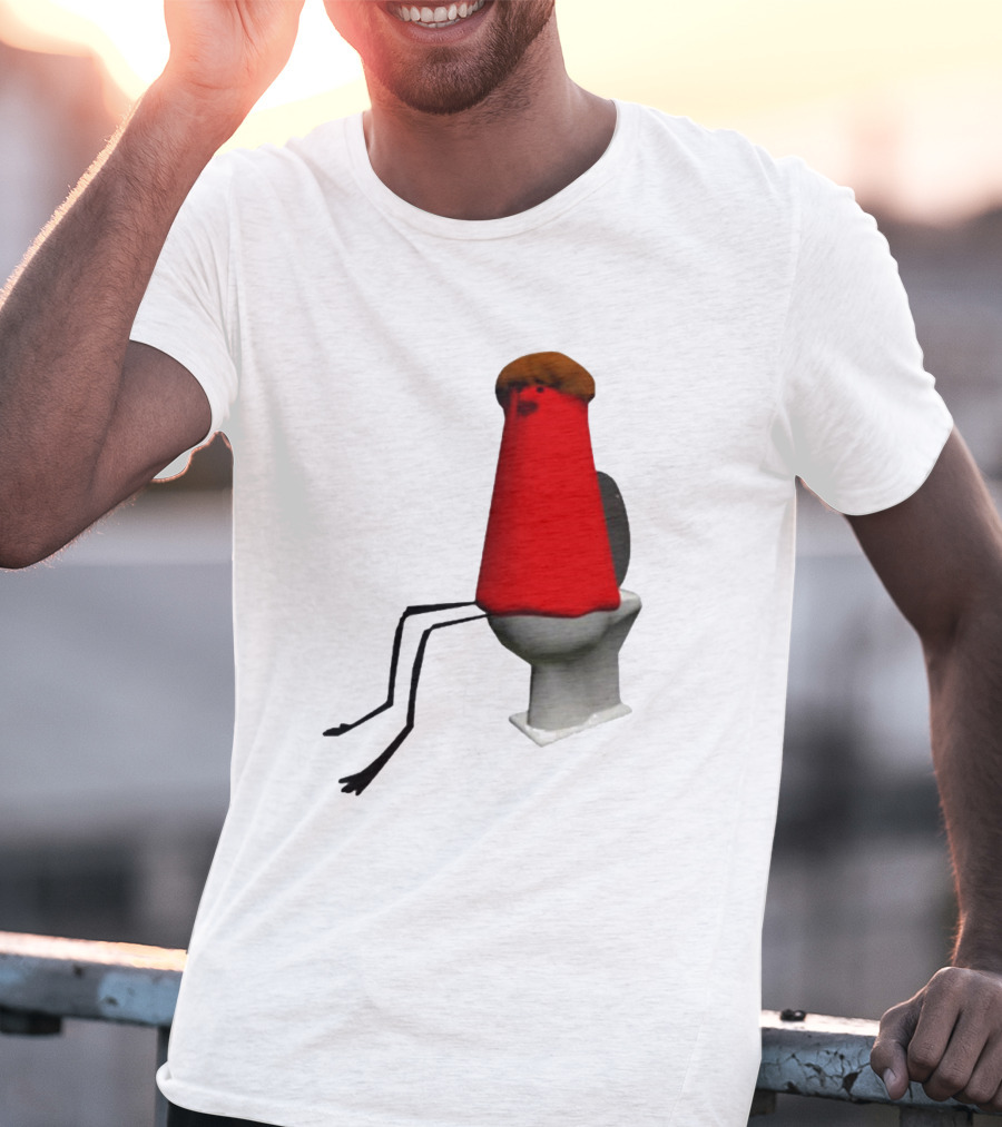 John Wow Cool Kevinbird Skibidi Toilet Adventure T-Shirt