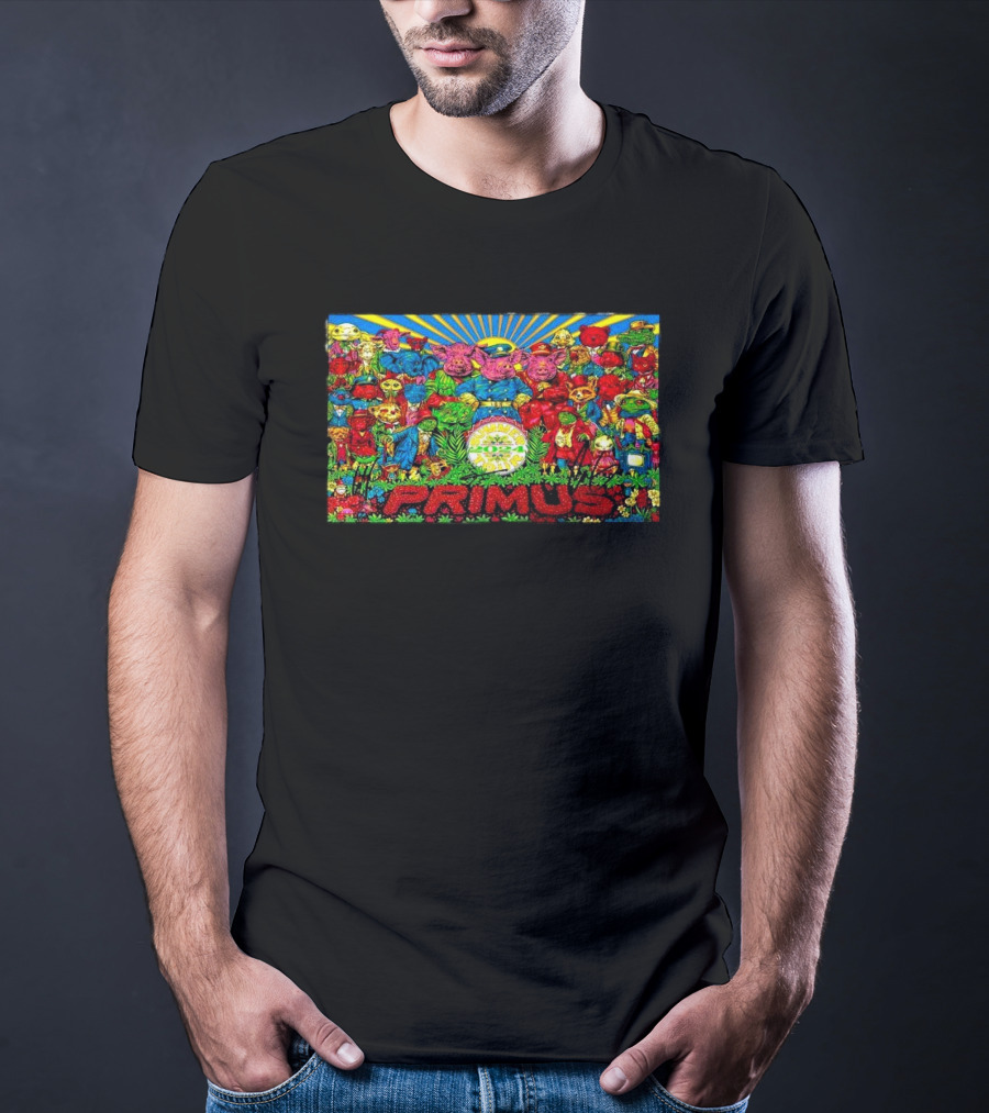 Primus Kaleidoscopic Creatures Summer Tour T-Shirt