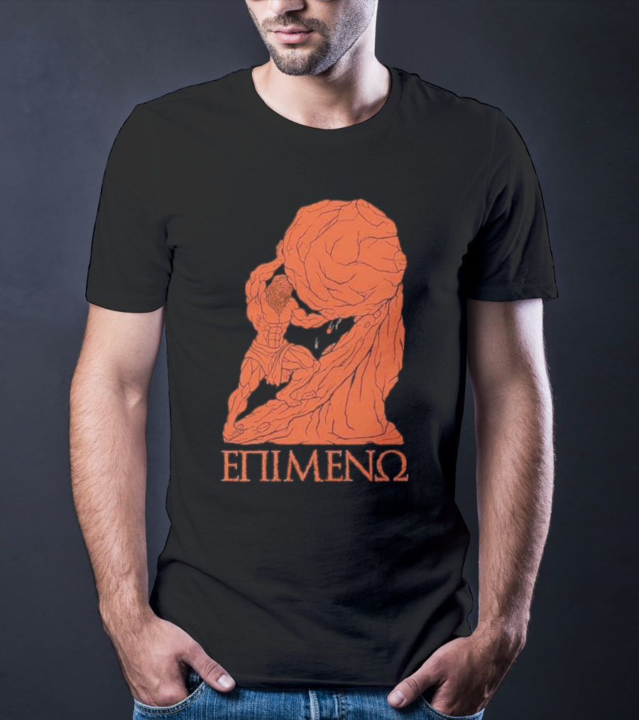 Raskolapparel Sisyphus Greek Mythology EPIMENΩ T-Shirt