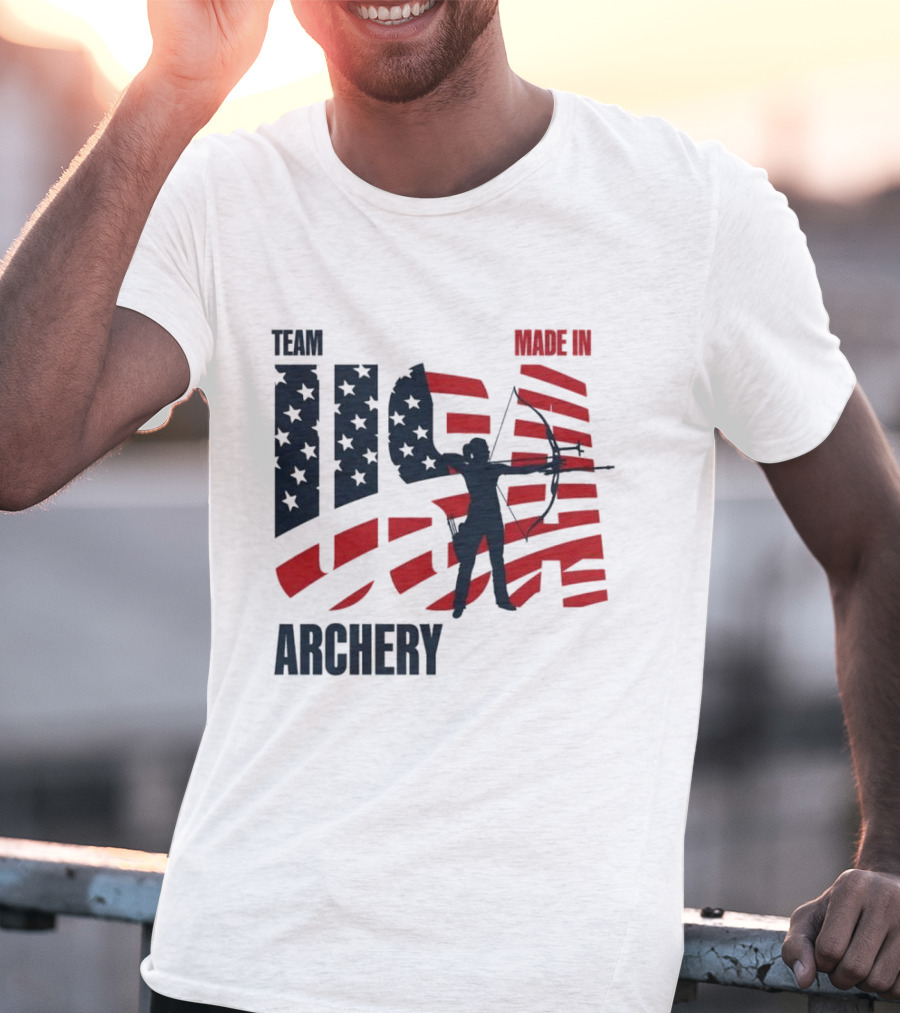 Team USA Archery Made In Olympic T-Shirt