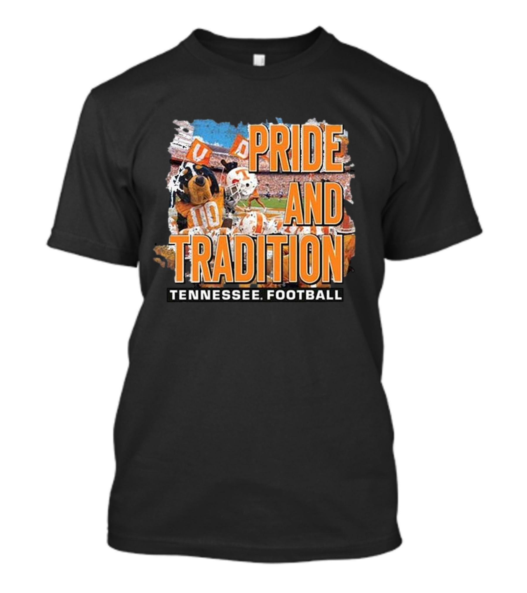 Tennessee Football Pride And Tradition Vols Stadium T-Shirt