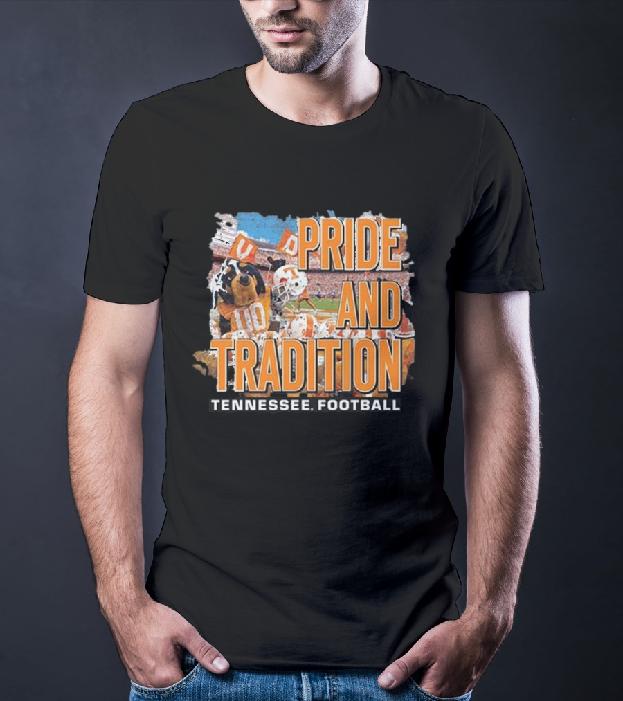 Tennessee Football Pride And Tradition Vols Stadium T-Shirt