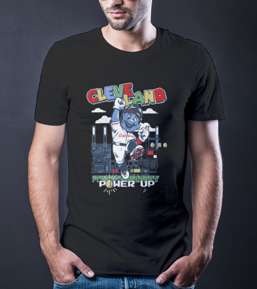 Cleveland Baseball Power-up Stadium Hero T-Shirt