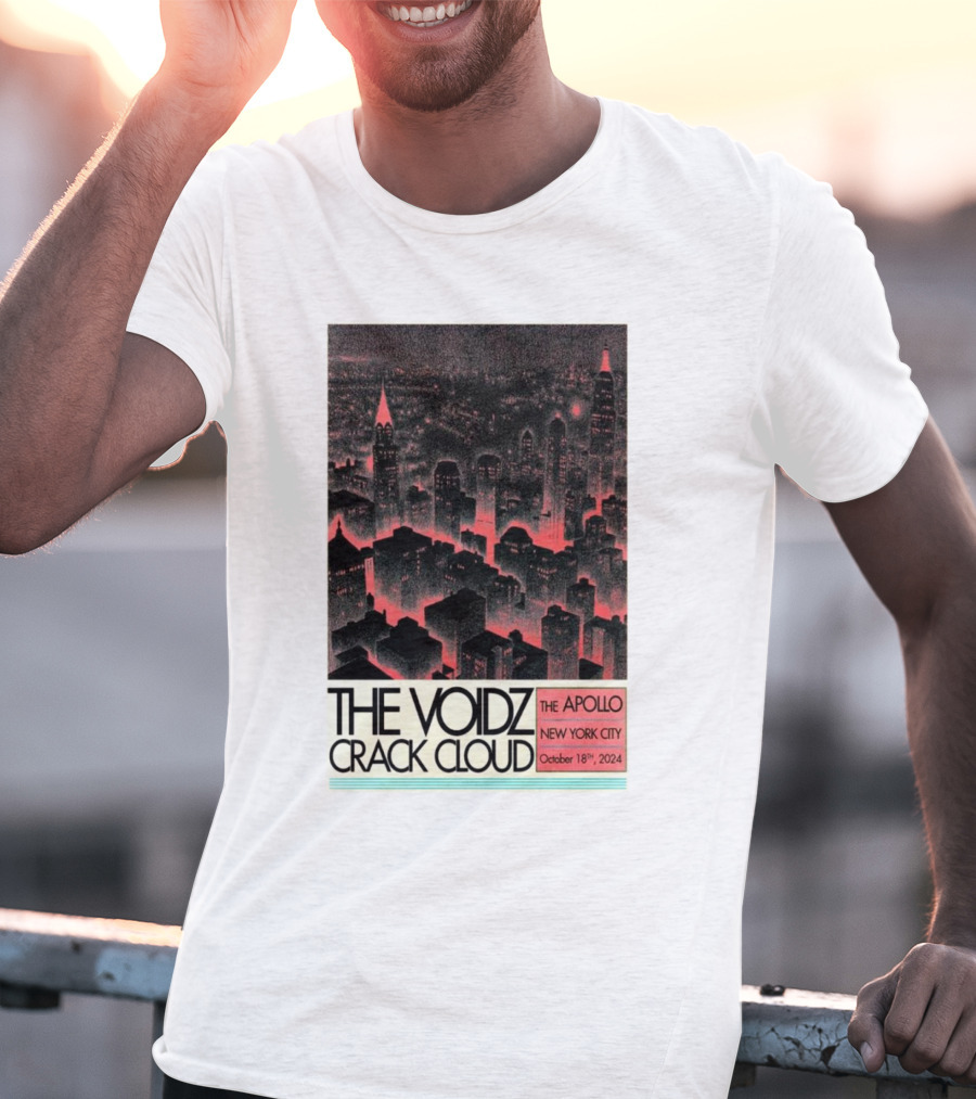 The Voidz Crack Cloud The Apollo New York City October 18th T-Shirt