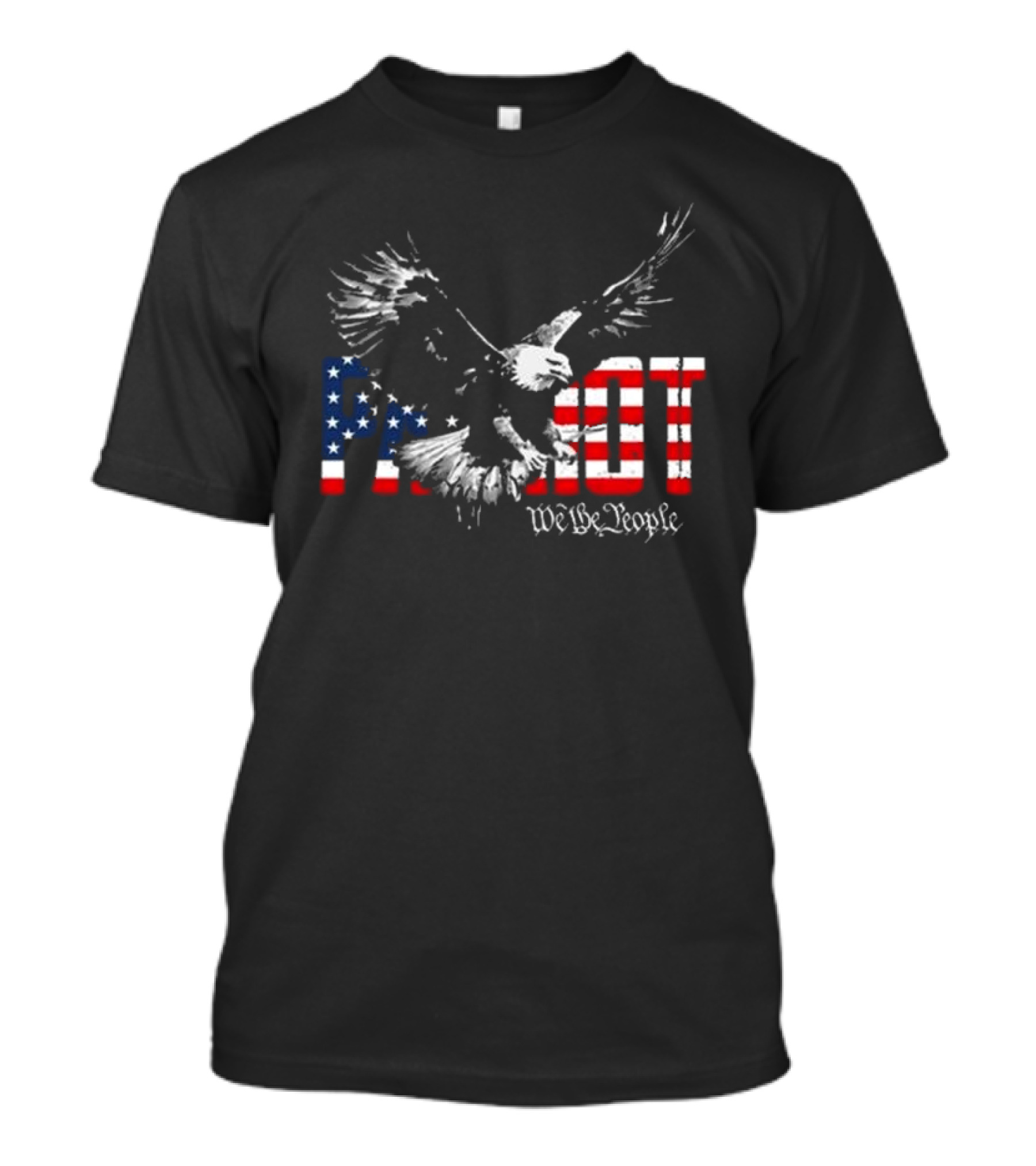 Patriot We The People Freebird Flag Eagle T-Shirt