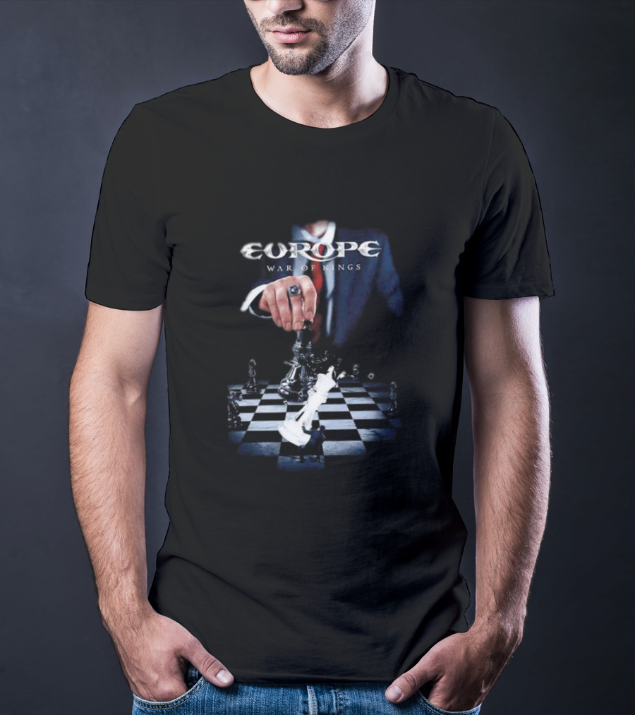 Europe War Of Kings Chess Battle T-Shirt