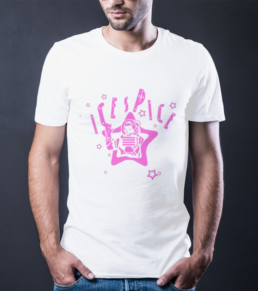 Ice Spice Astronaut With Stars Billionaire Boys Club T-Shirt