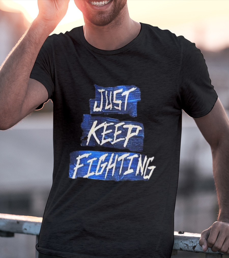 Kevin Owens Just Keep Fighting His Mama Kicked Out Merchandise T-Shirt