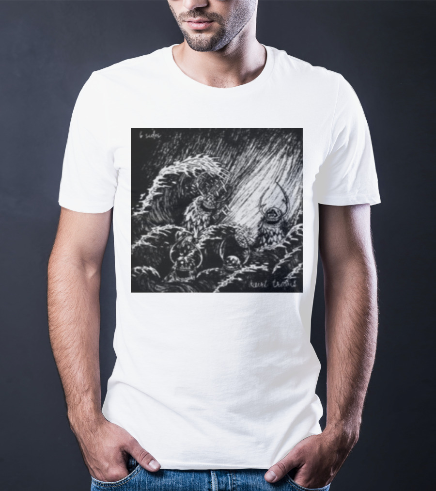 Kurt Travis B Sides Ocean Wave Creatures T-Shirt