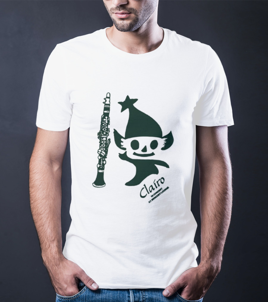 Clairo Concert At Mercury Lounge Elf And Clarinet Star T-Shirt