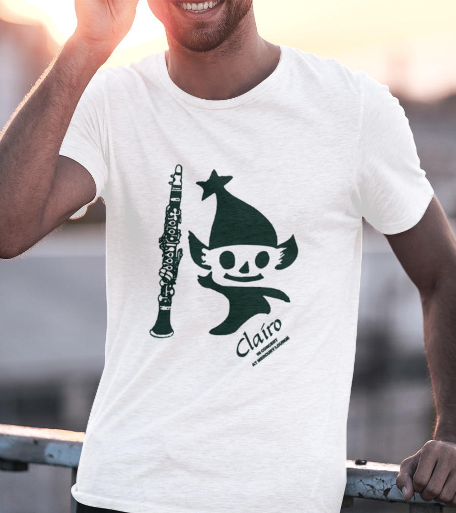 Clairo Concert At Mercury Lounge Elf And Clarinet Star T-Shirt